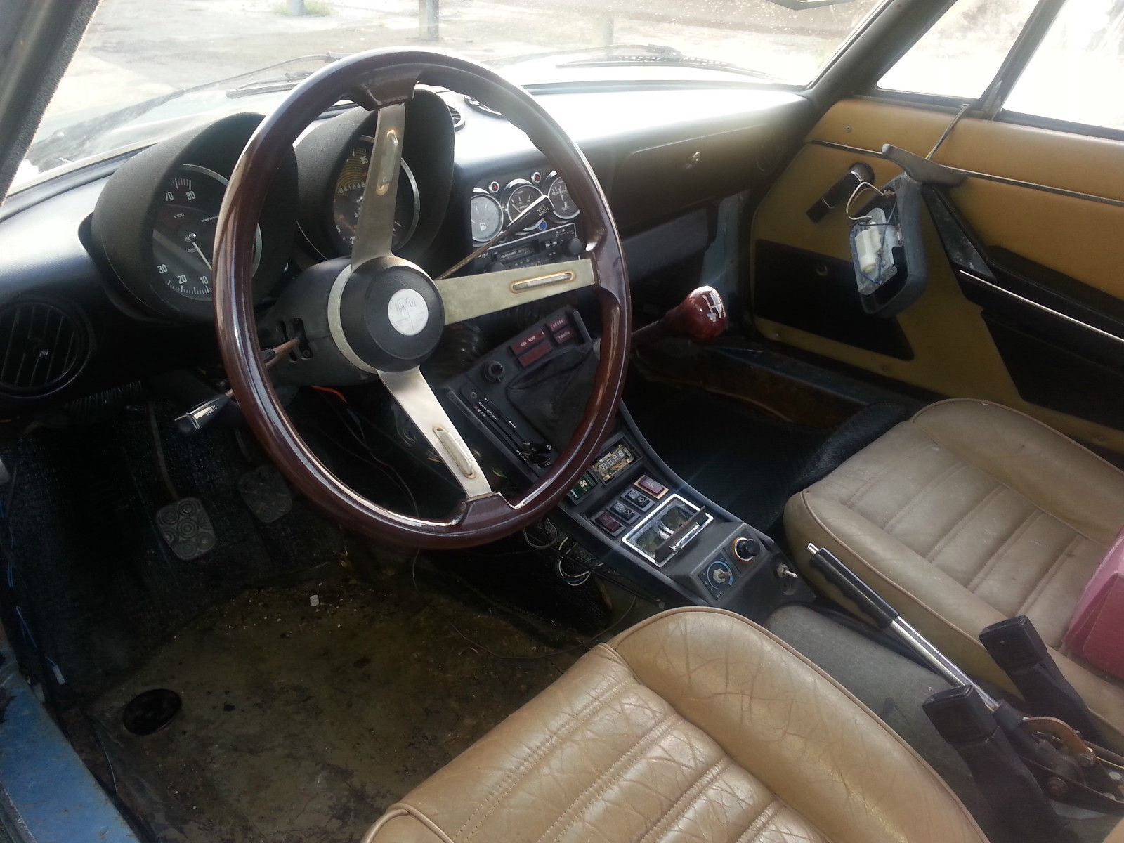 1981 Blue Alfa Romeo Spider Convertible