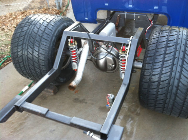 1966 Blue/yellow/White Ford F-100