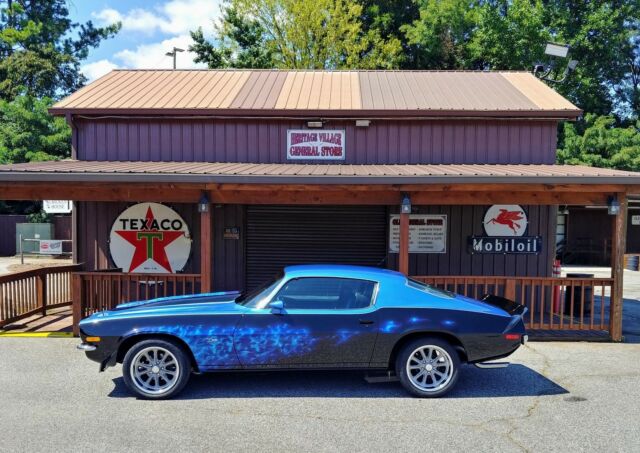 1973 Blue Chevrolet Camaro 2 Door