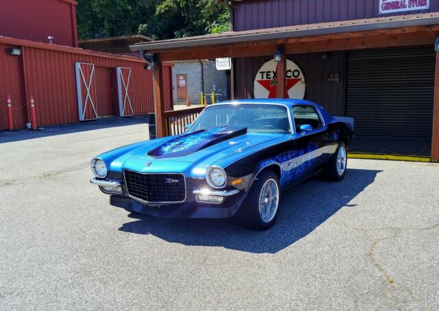 1973 Blue Chevrolet Camaro 2 Door