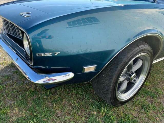 1968 Blue Chevrolet Camaro Coupe