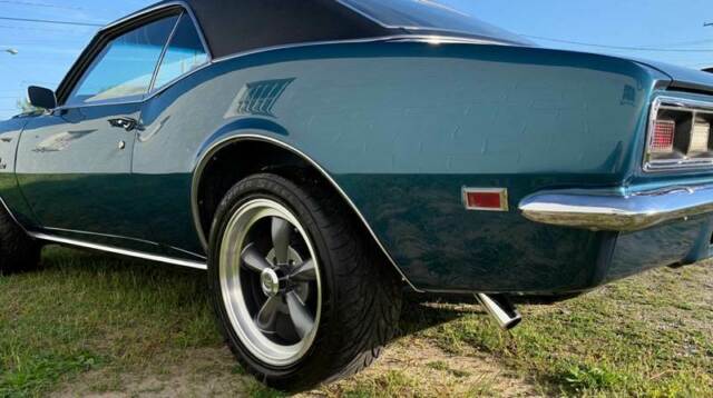 1968 Blue Chevrolet Camaro Coupe