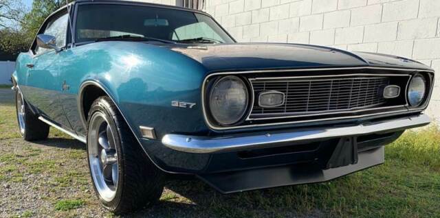 1968 Blue Chevrolet Camaro Coupe