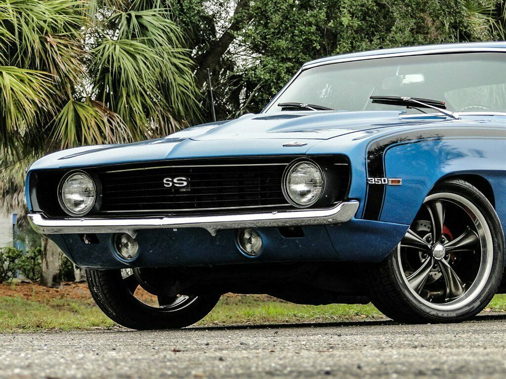 1969 Blue Chevrolet Camaro 2d : 2 Door Hard TOP
