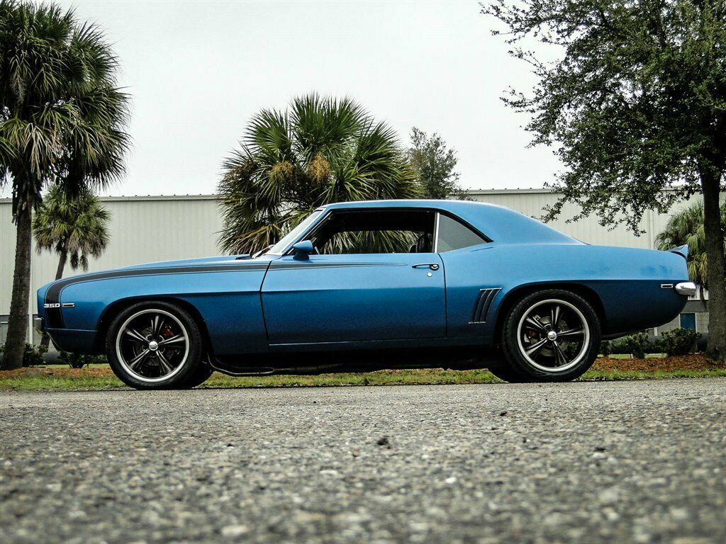 1969 Blue Chevrolet Camaro 2d : 2 Door Hard TOP