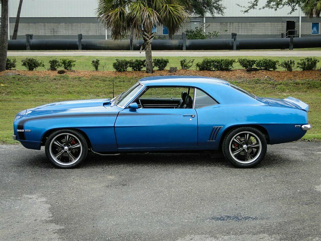 1969 Blue Chevrolet Camaro 2d : 2 Door Hard TOP