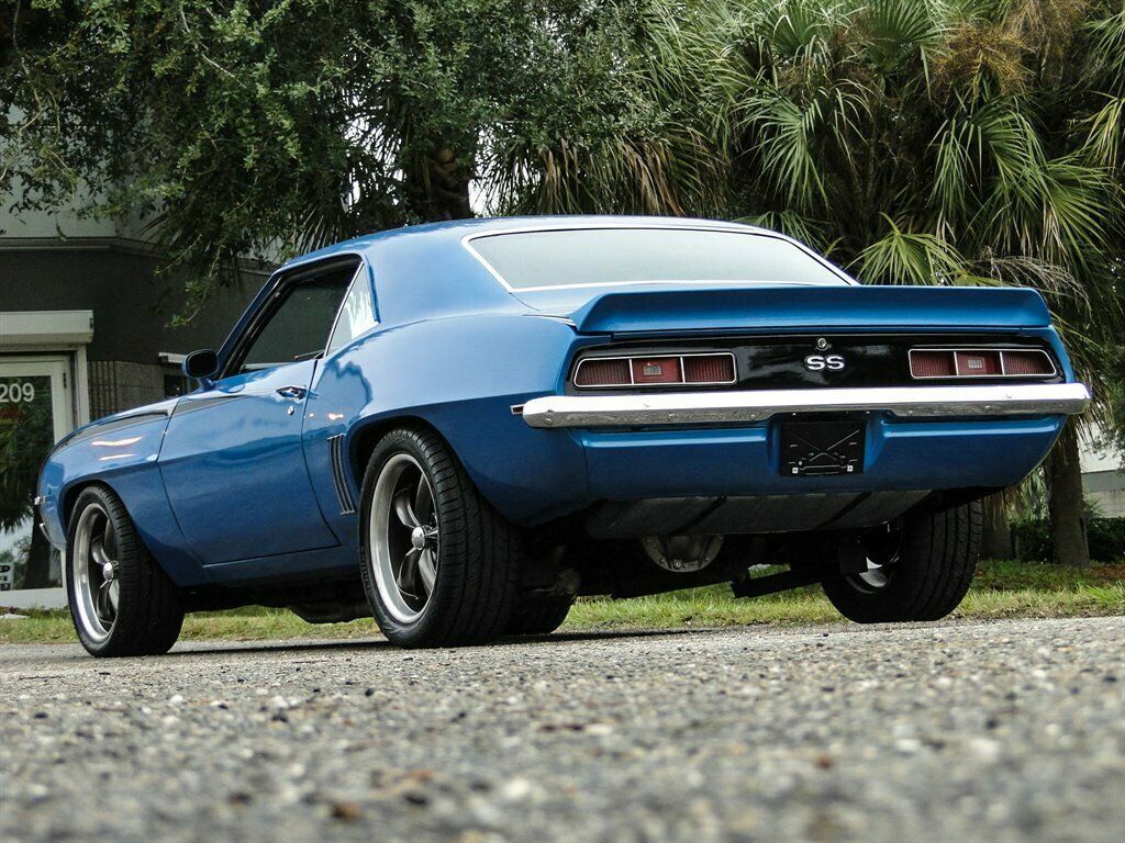 1969 Blue Chevrolet Camaro 2d : 2 Door Hard TOP