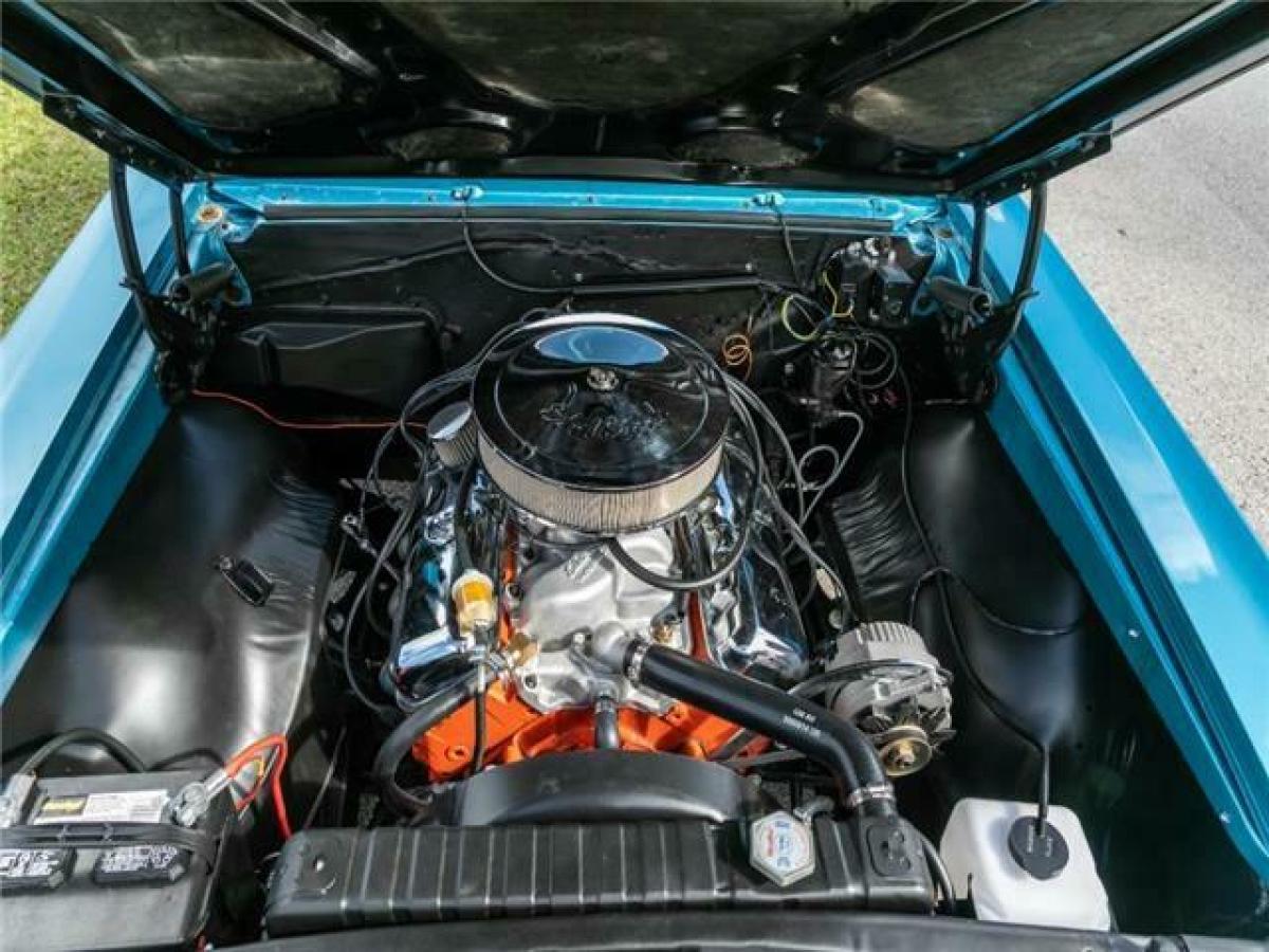 1966 Blue Chevrolet Chevelle Super Sport