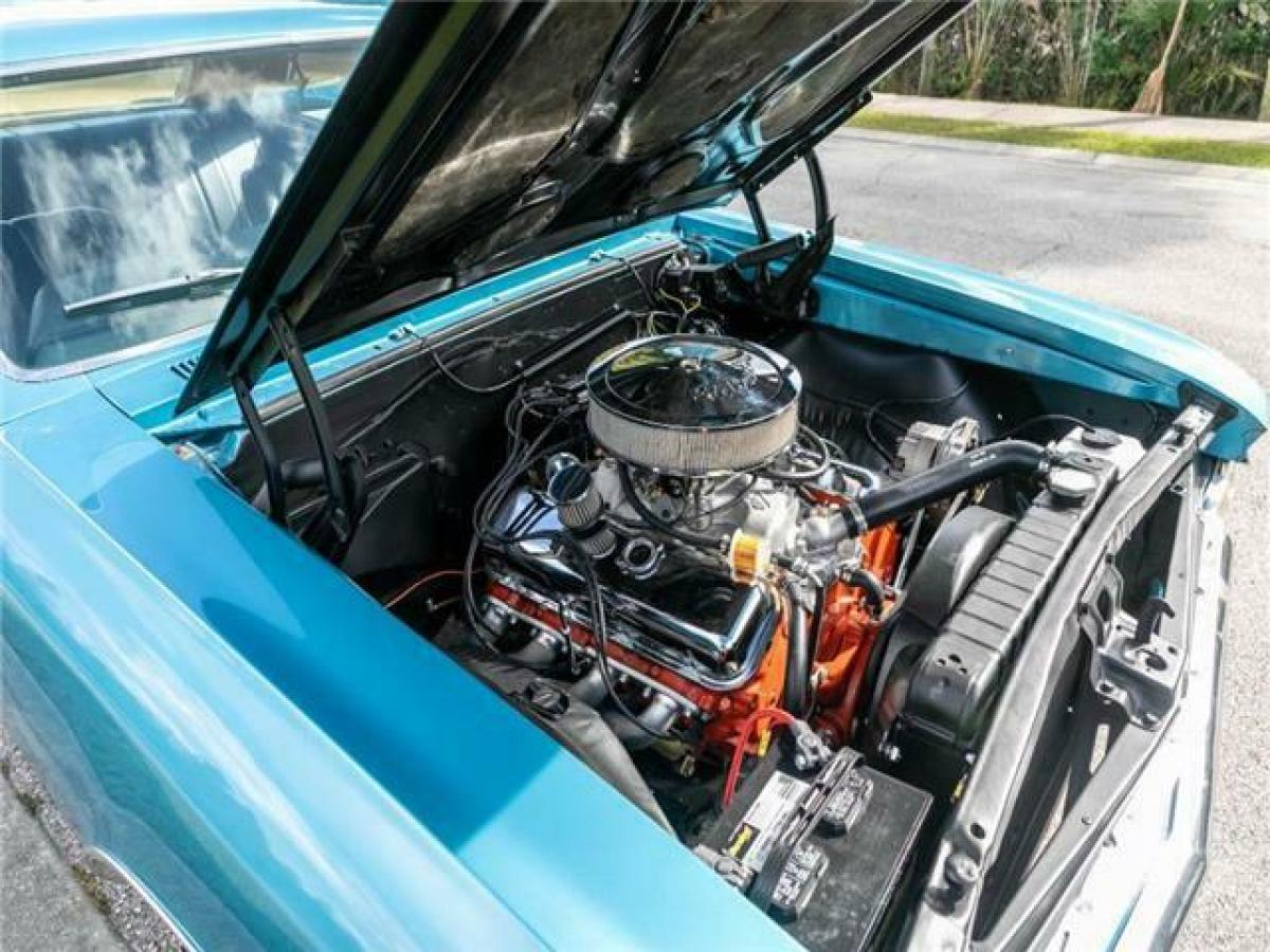 1966 Blue Chevrolet Chevelle Super Sport