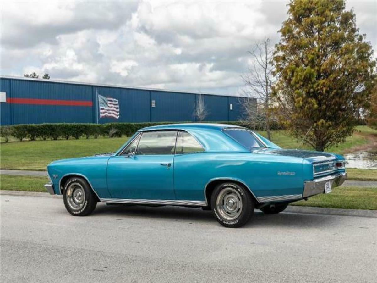 1966 Blue Chevrolet Chevelle Super Sport