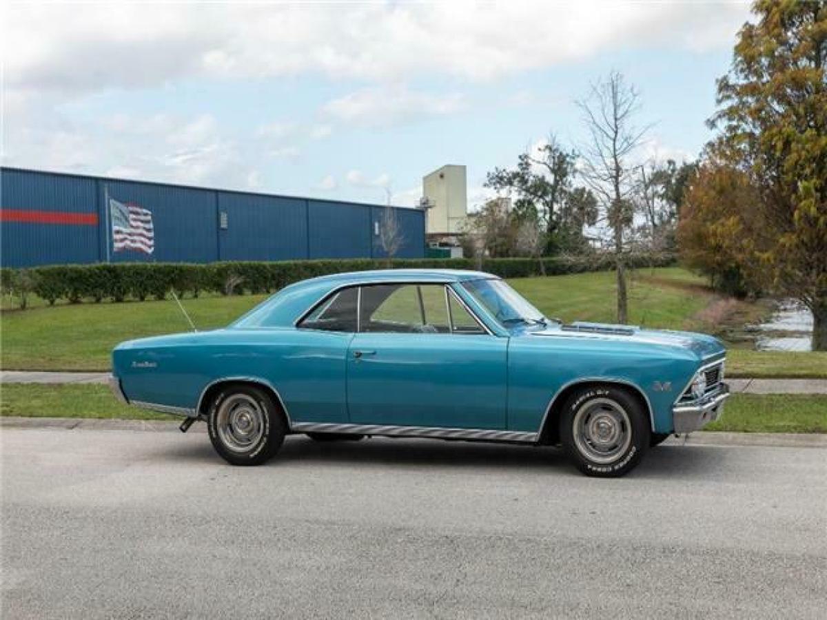 1966 Blue Chevrolet Chevelle Super Sport