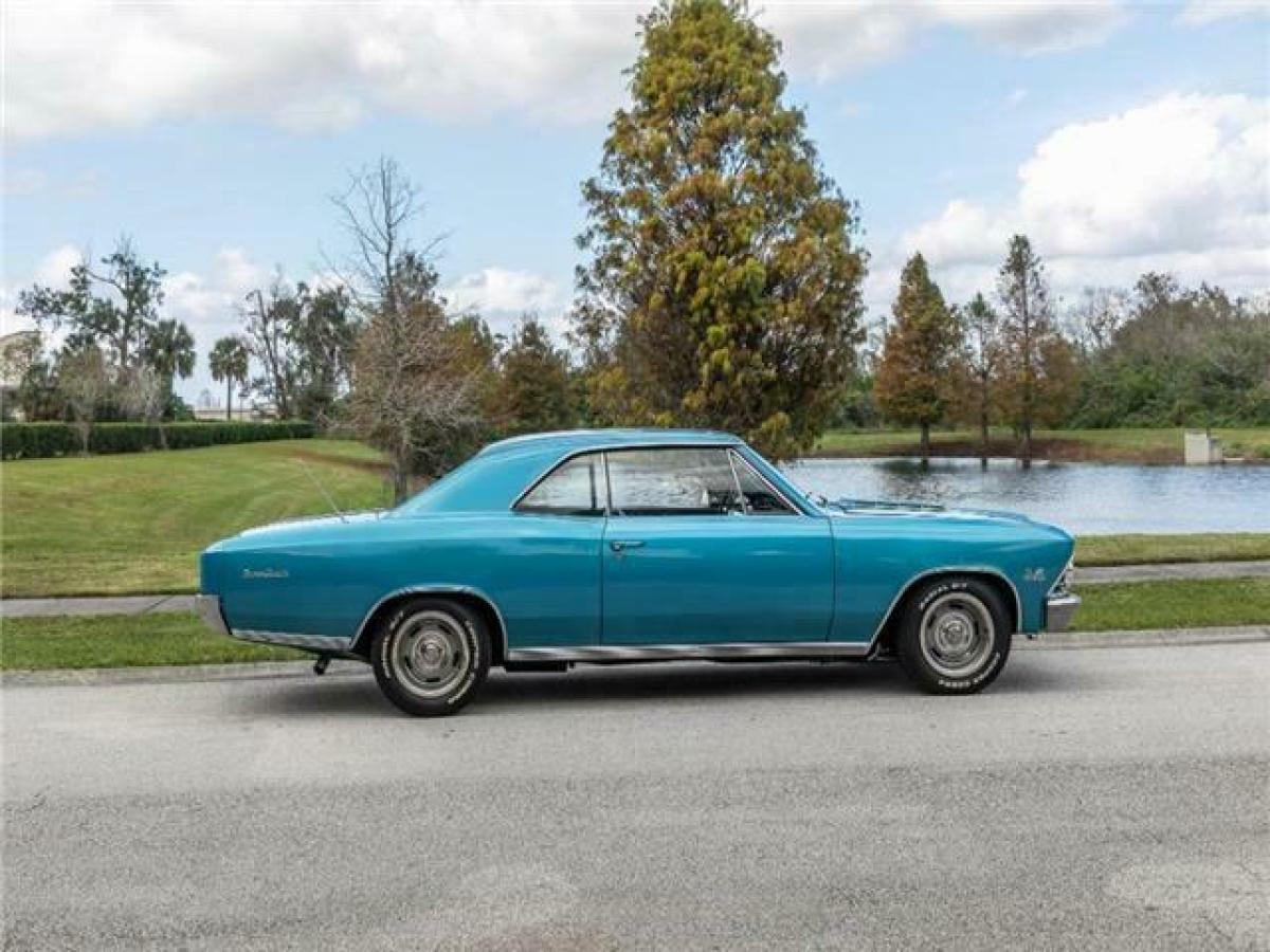 1966 Blue Chevrolet Chevelle Super Sport