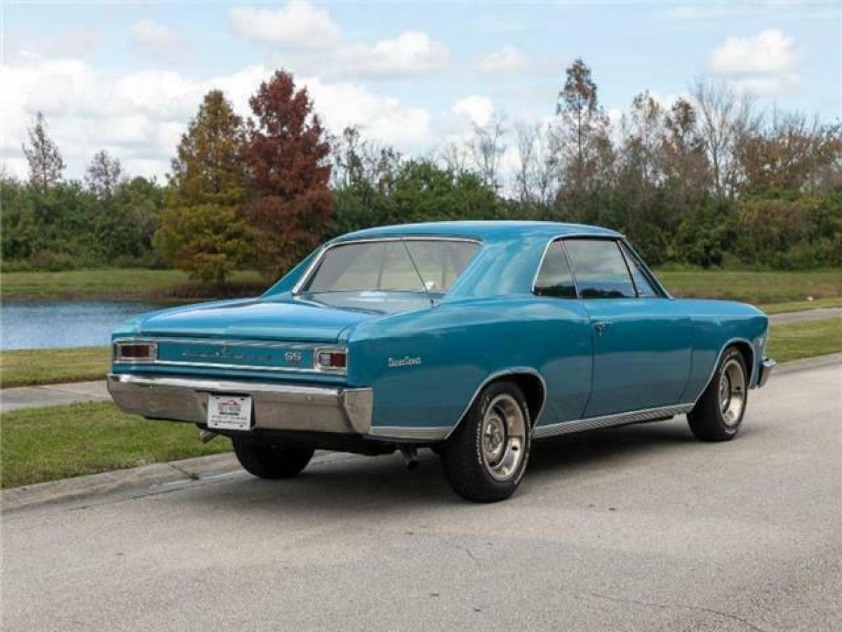 1966 Blue Chevrolet Chevelle Super Sport