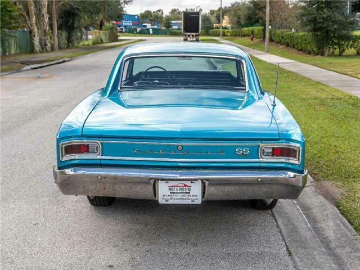1966 Blue Chevrolet Chevelle Super Sport