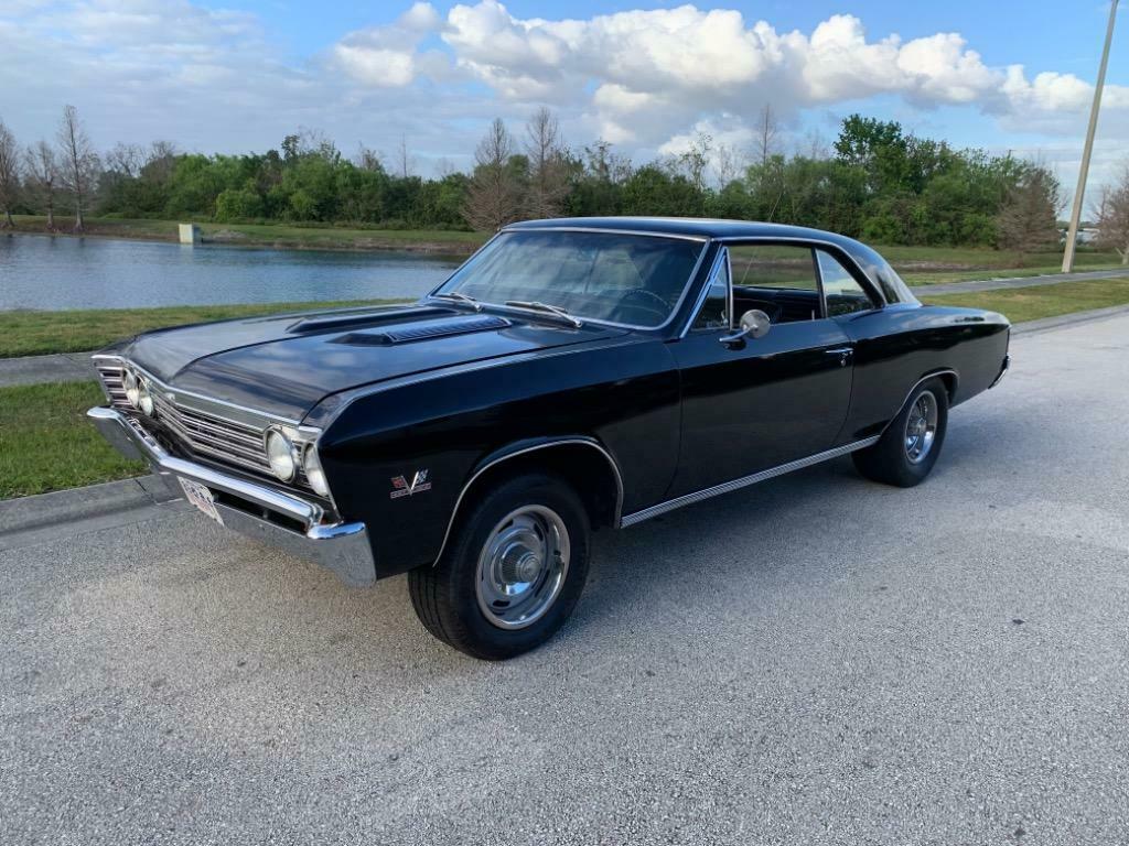1967 Blue Chevrolet Chevelle Supersport