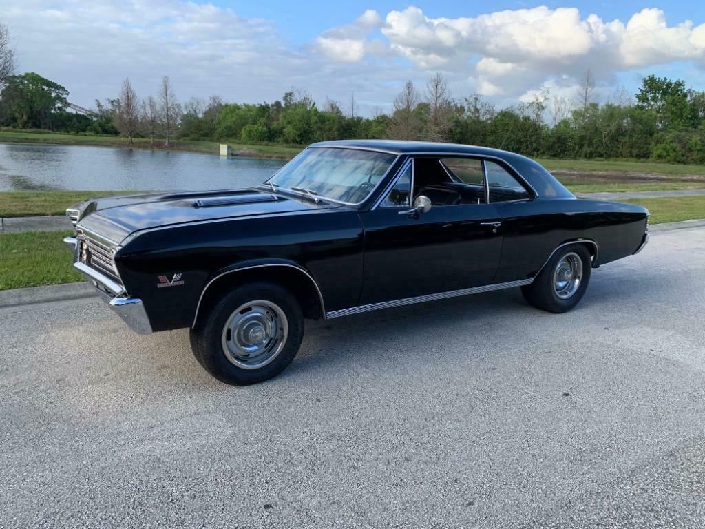 1967 Blue Chevrolet Chevelle Supersport