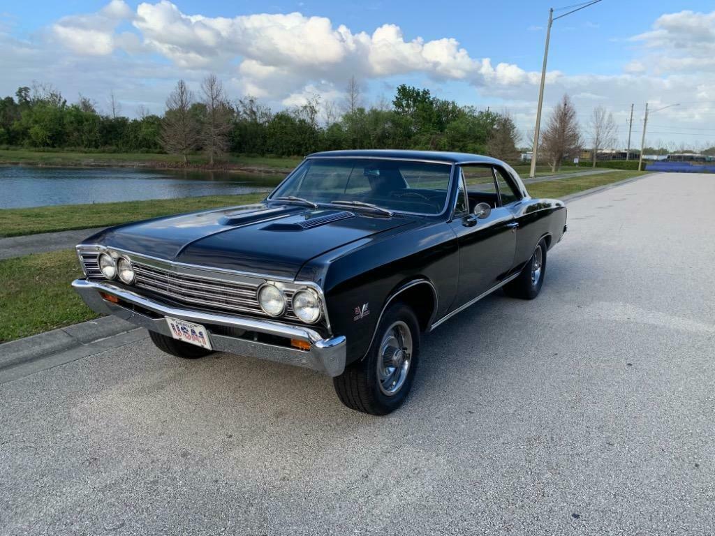 1967 Blue Chevrolet Chevelle Supersport