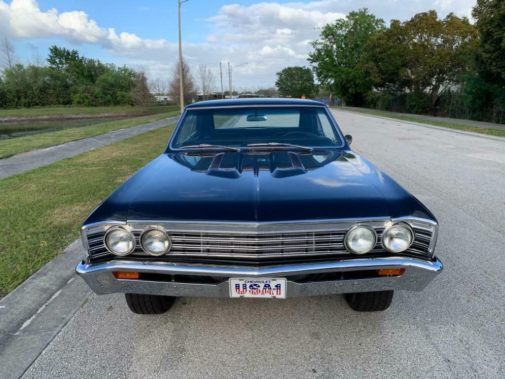 1967 Blue Chevrolet Chevelle Supersport