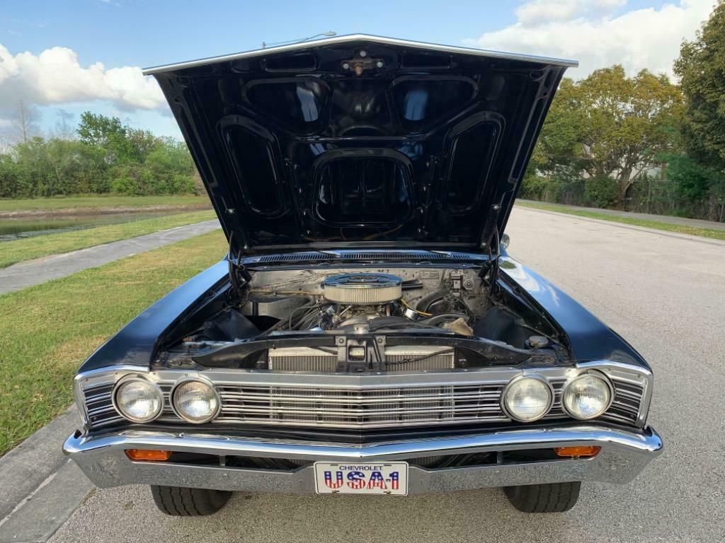 1967 Blue Chevrolet Chevelle Supersport