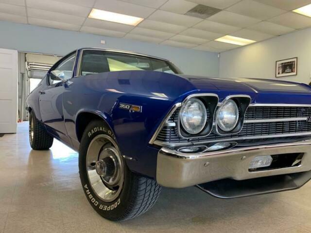 1969 Blue Chevrolet Chevelle Coupe