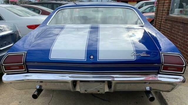 1969 Blue Chevrolet Chevelle Coupe