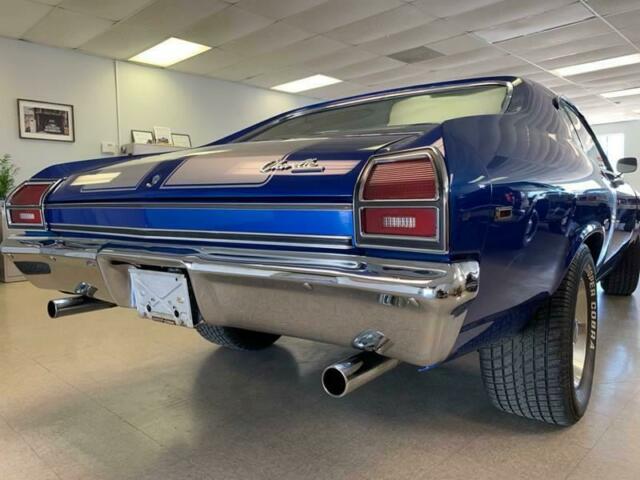 1969 Blue Chevrolet Chevelle Coupe