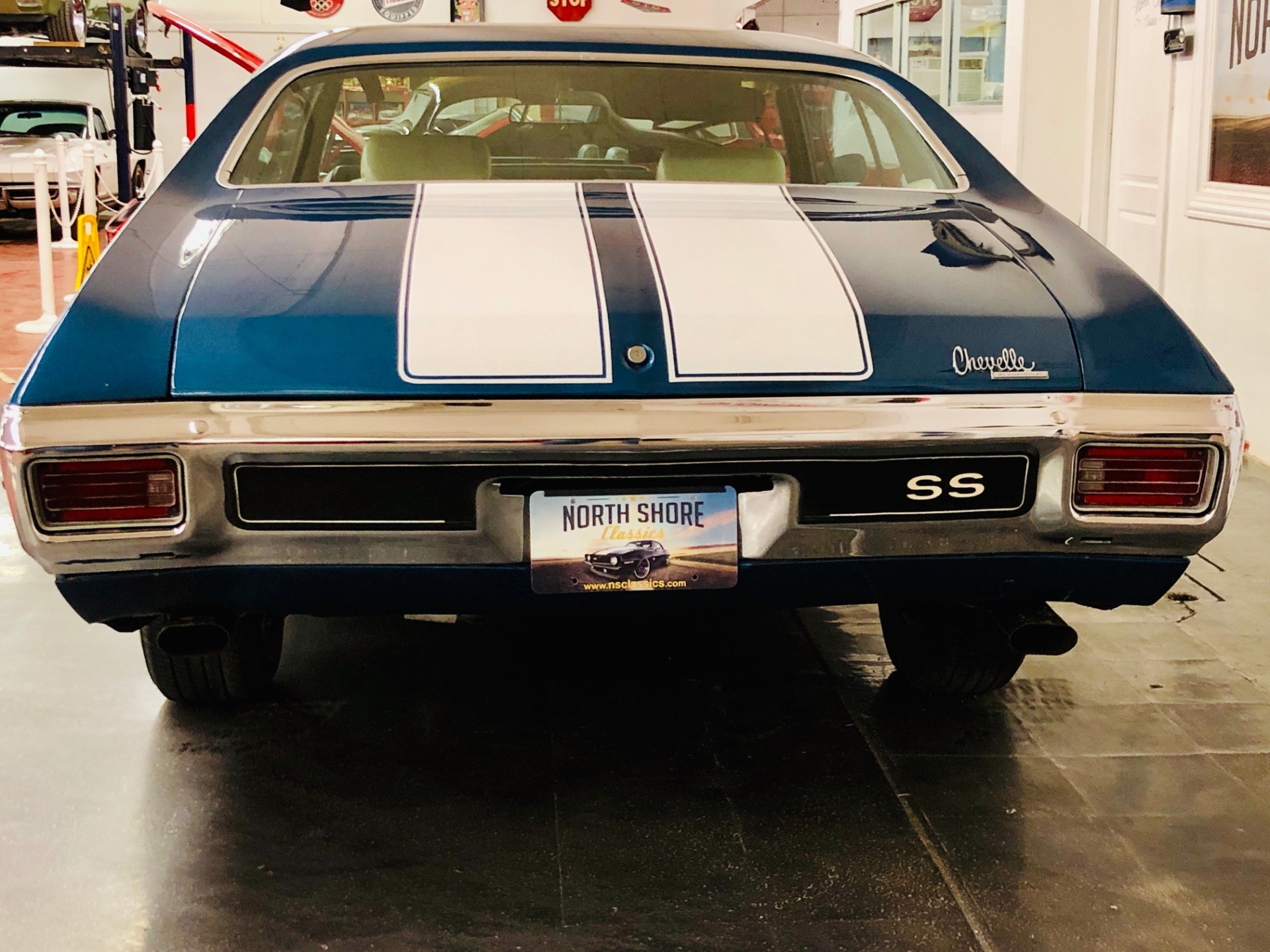 1970 Blue Chevrolet Chevelle Coupe