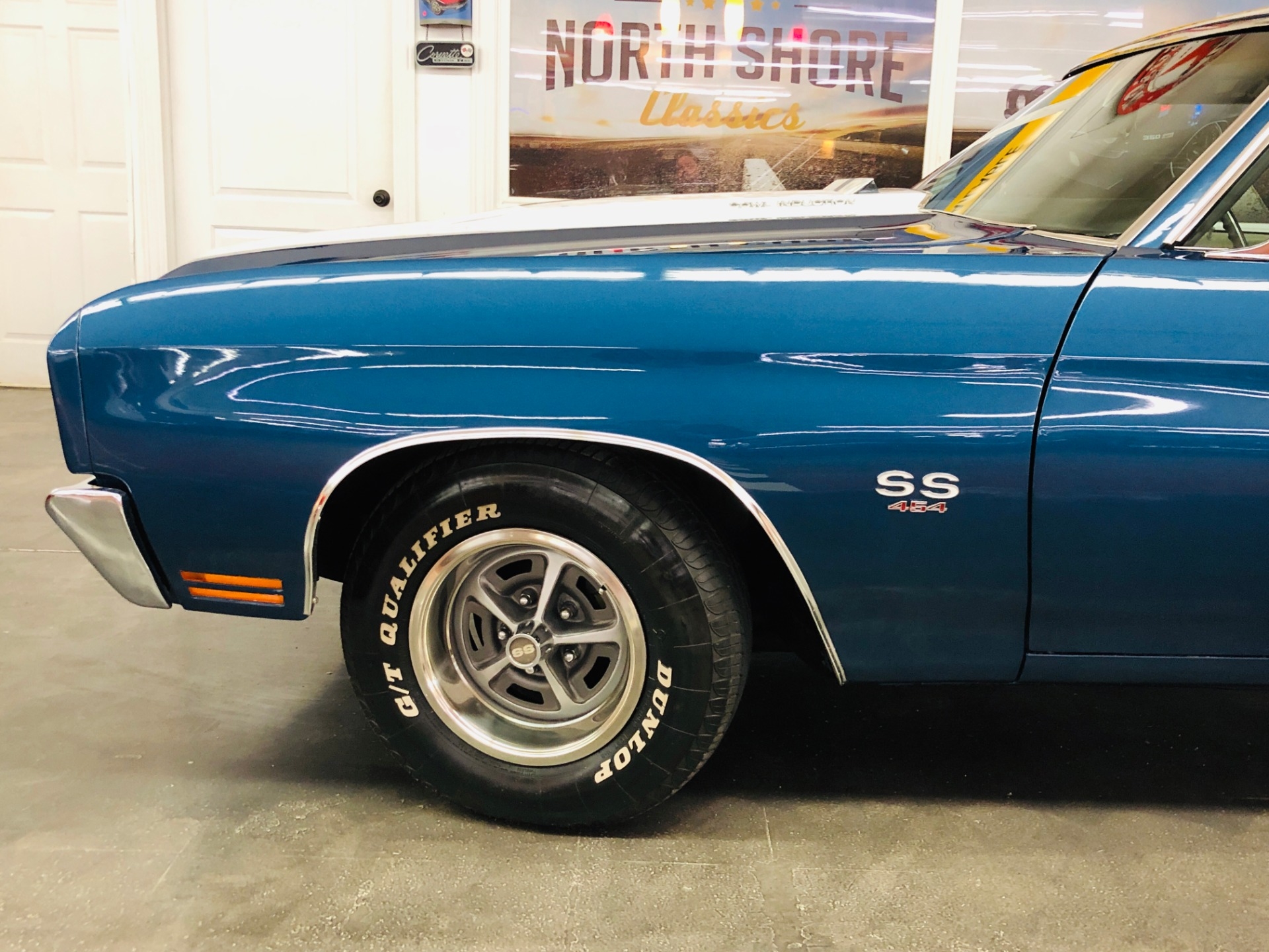 1970 Blue Chevrolet Chevelle Coupe