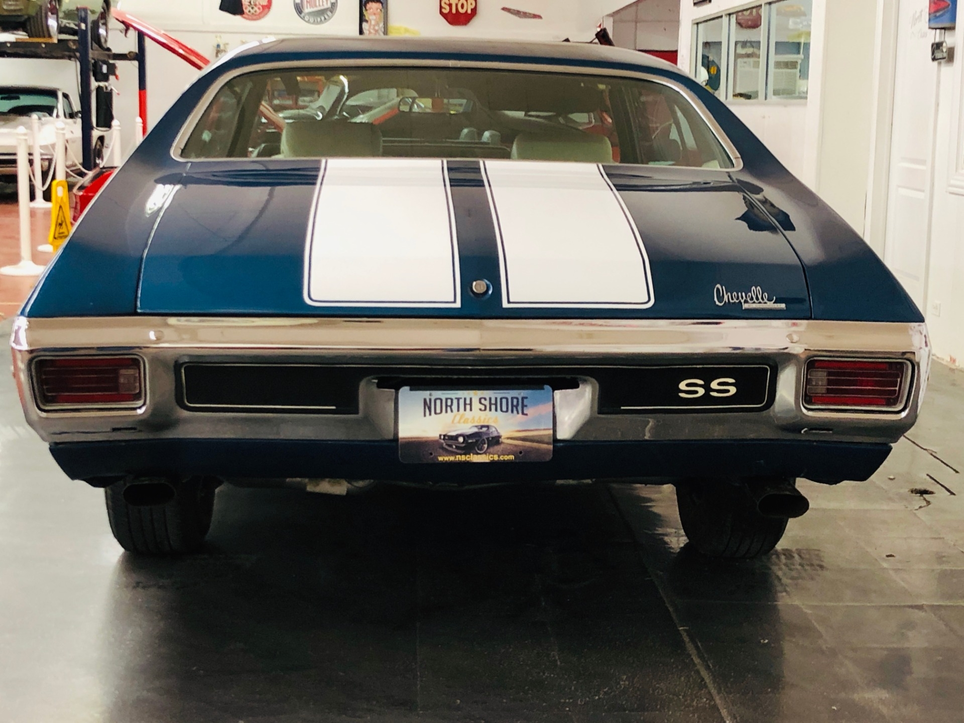 1970 Blue Chevrolet Chevelle Coupe