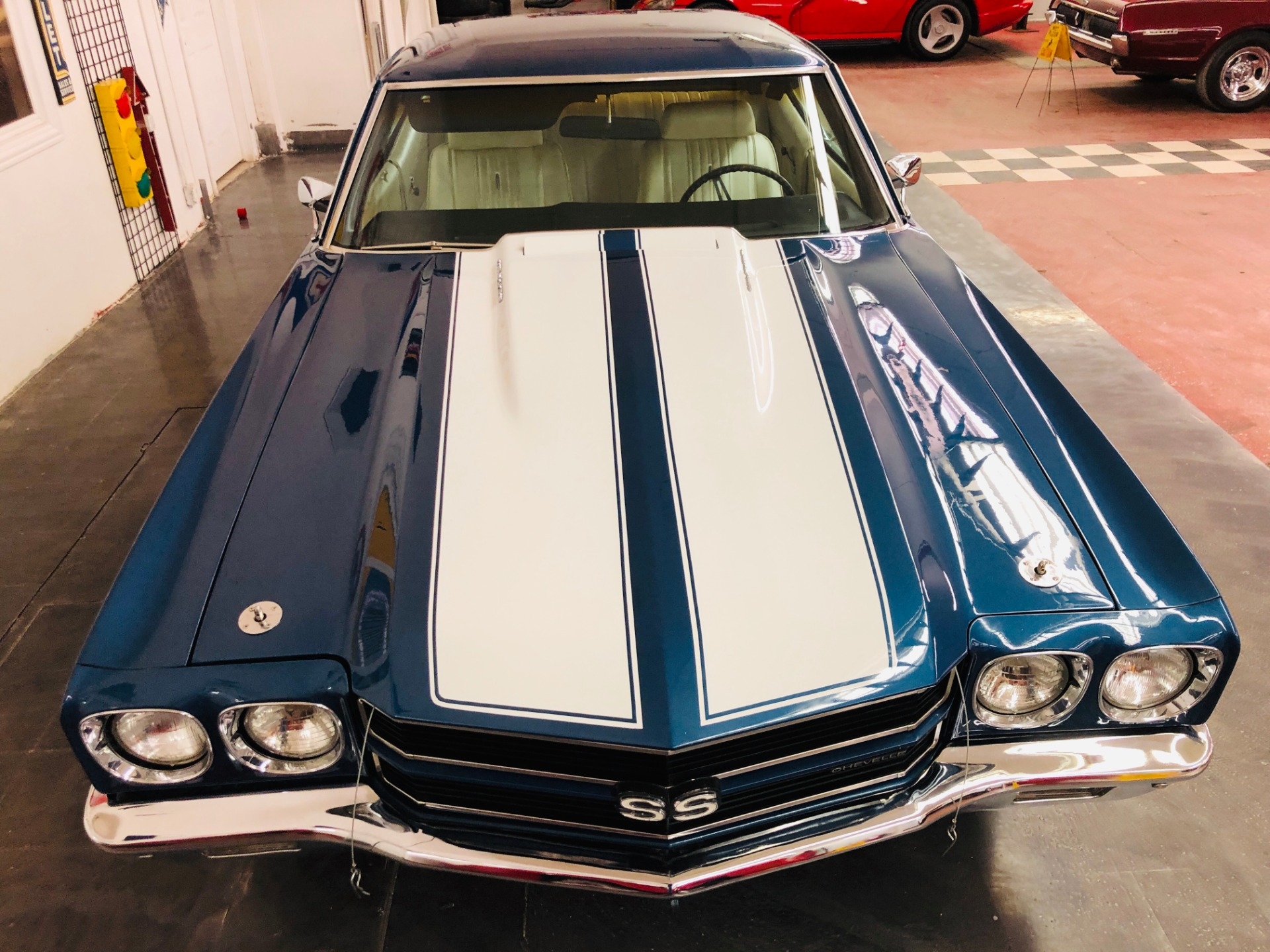 1970 Blue Chevrolet Chevelle Coupe