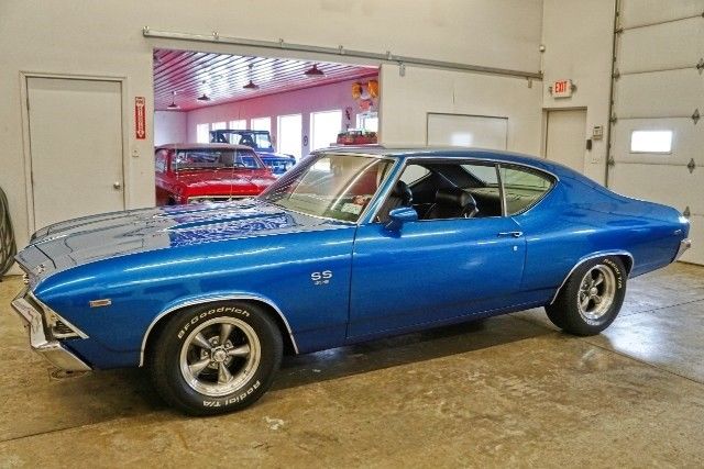 1969 Blue Chevrolet Chevelle --