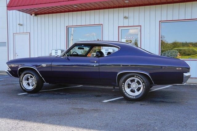 1969 Blue Chevrolet Chevelle --