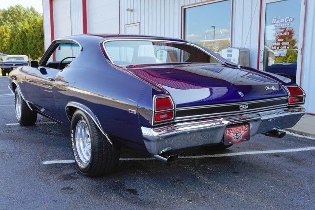 1969 Blue Chevrolet Chevelle --