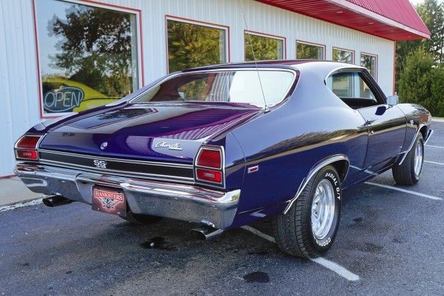 1969 Blue Chevrolet Chevelle --