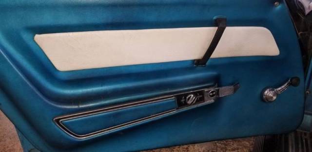 1969 Blue Chevrolet Corvette Coupe