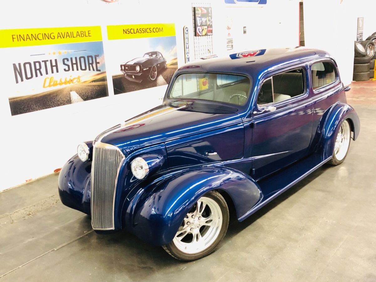 1937 Blue Chevrolet Hot Rod / Street Rod 2 Door