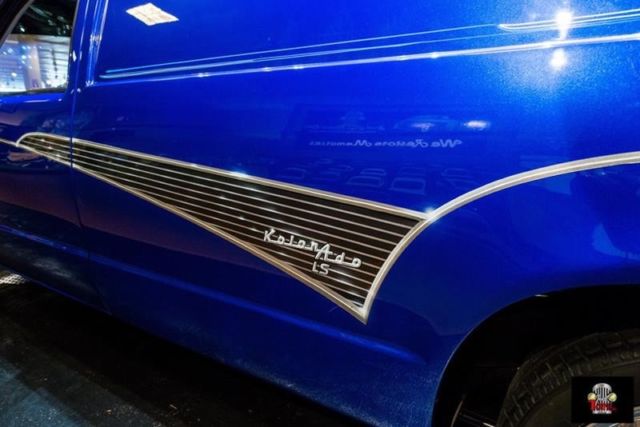 1987 Blue Chevrolet S-10 Pickup Truck