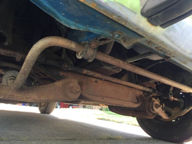 1993 Blue Chevrolet G20 Van conversion Van