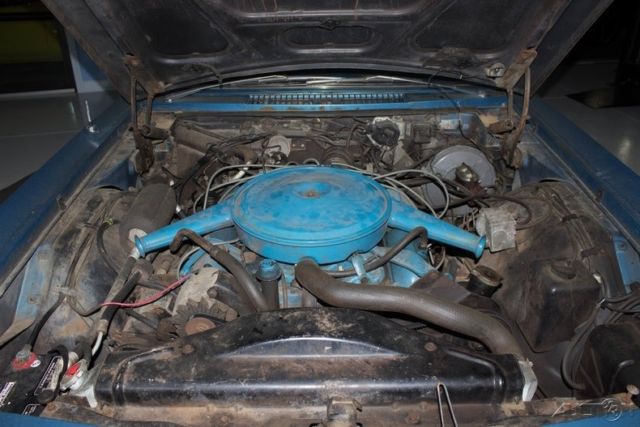 1967 Blue Oldsmobile Toronado