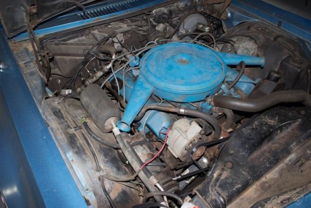 1967 Blue Oldsmobile Toronado