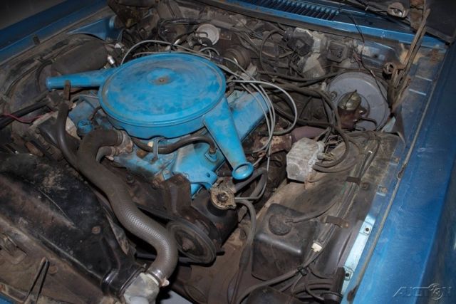 1967 Blue Oldsmobile Toronado