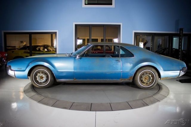 1967 Blue Oldsmobile Toronado