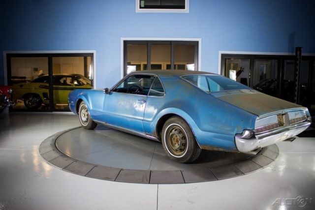 1967 Blue Oldsmobile Toronado