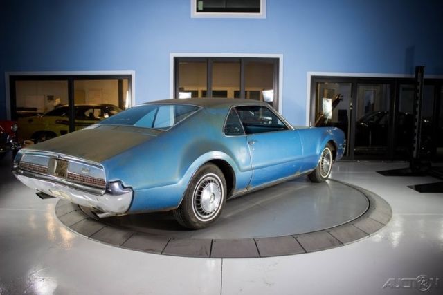 1967 Blue Oldsmobile Toronado