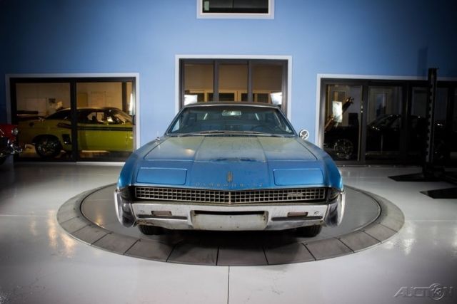 1967 Blue Oldsmobile Toronado