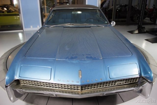 1967 Blue Oldsmobile Toronado