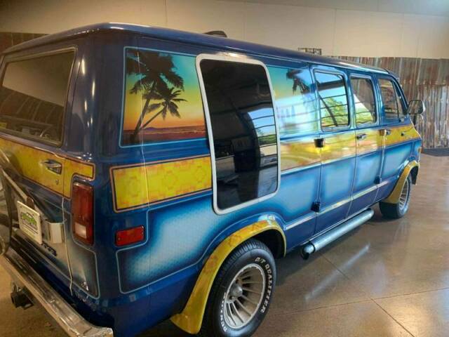 1978 Blue Dodge Ram Van Passenger Van