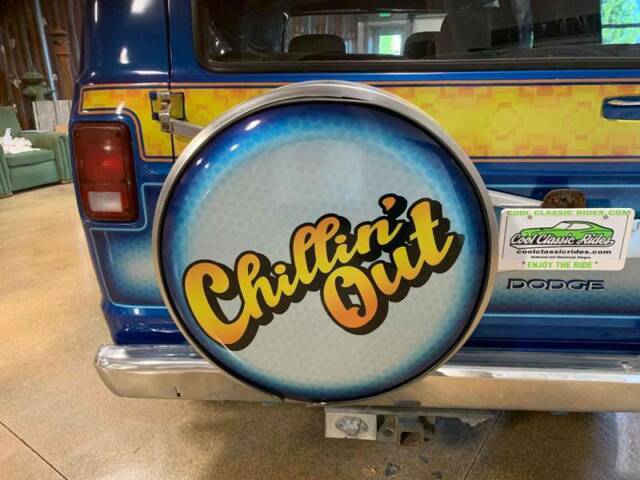 1978 Blue Dodge Ram Van Passenger Van