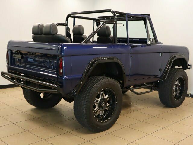 1969 Blue Ford Bronco Coupe