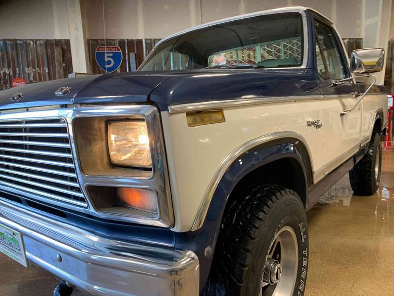 1980 Blue Ford F-150 Pickup Truck